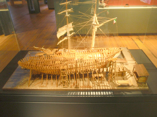 Model of Ship Building.